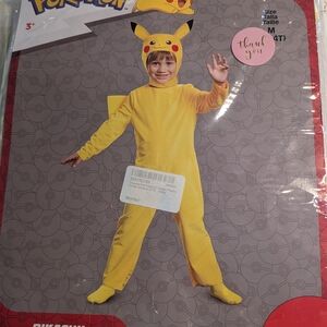 Pikachu Kids Costume - Yellow